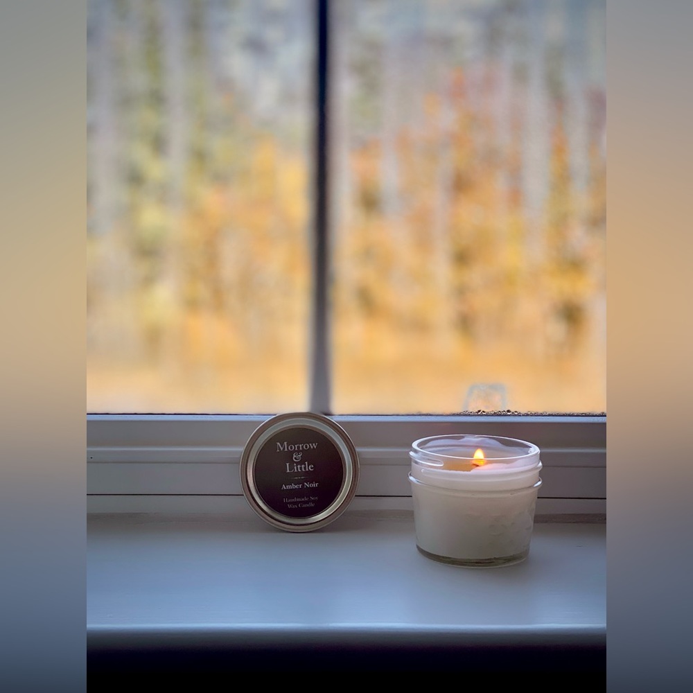 Amber Noir 4oz Soy Wax Candle